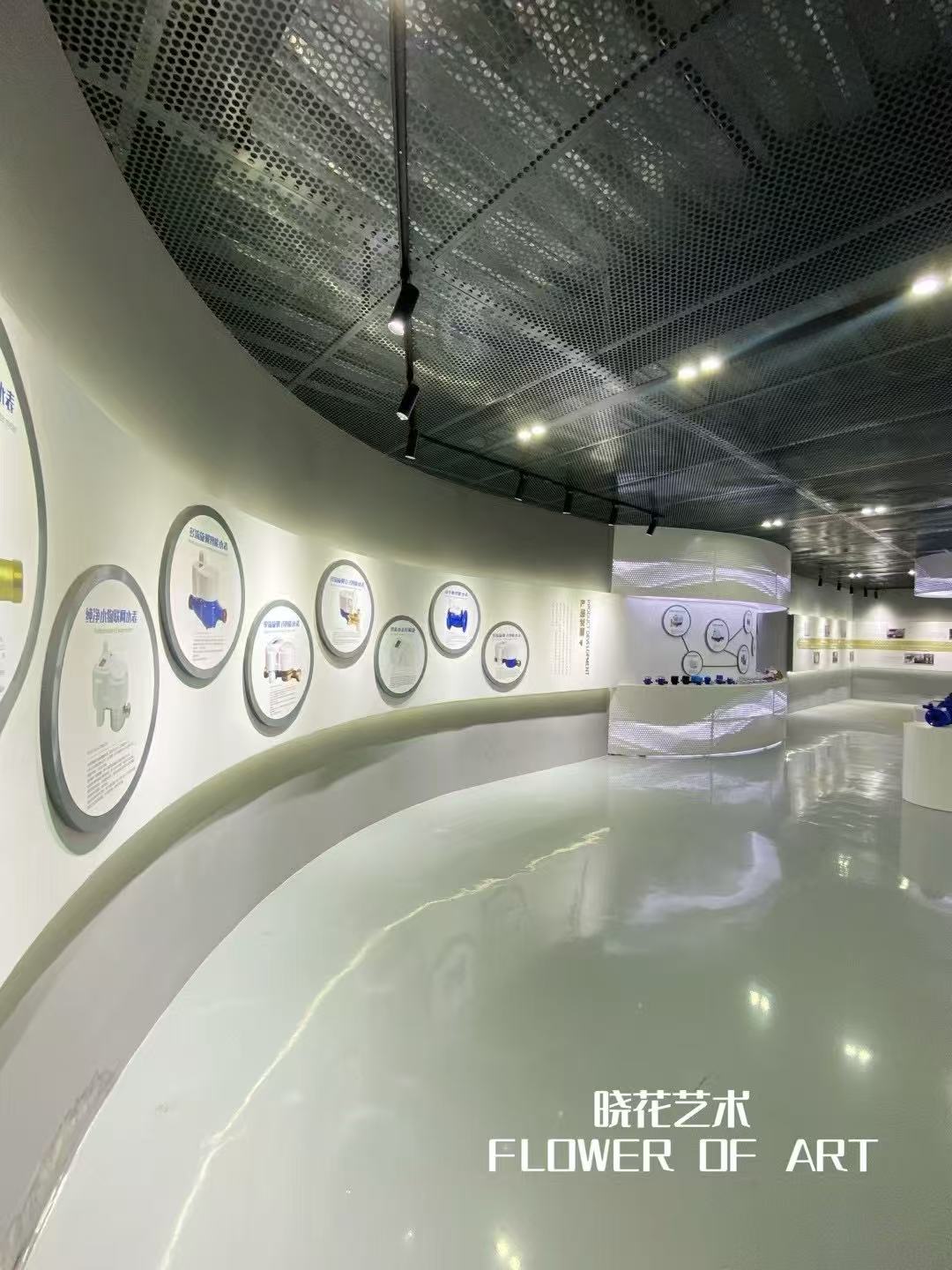 临沂市水表厂 展厅设计施工